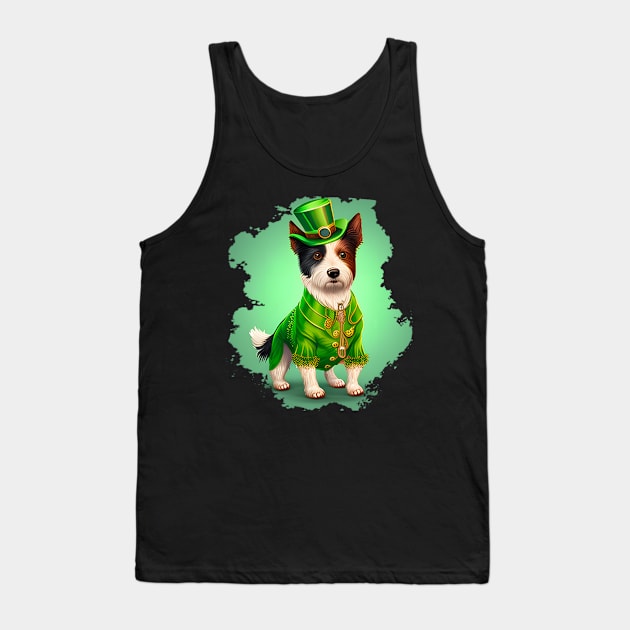 I'm Irish Dog And I'm Ready For St. Patrick's Day Tank Top by Ray E Scruggs